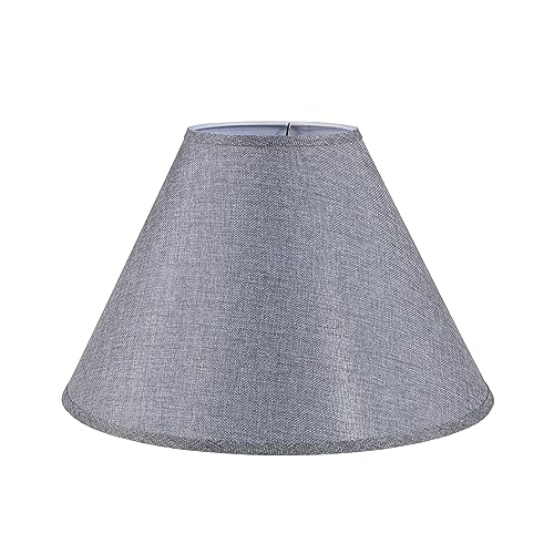 Aspen Creative 32772 Transitional Hardback Empire Shaped Spider Construction Lamp Shade in Beige, 18