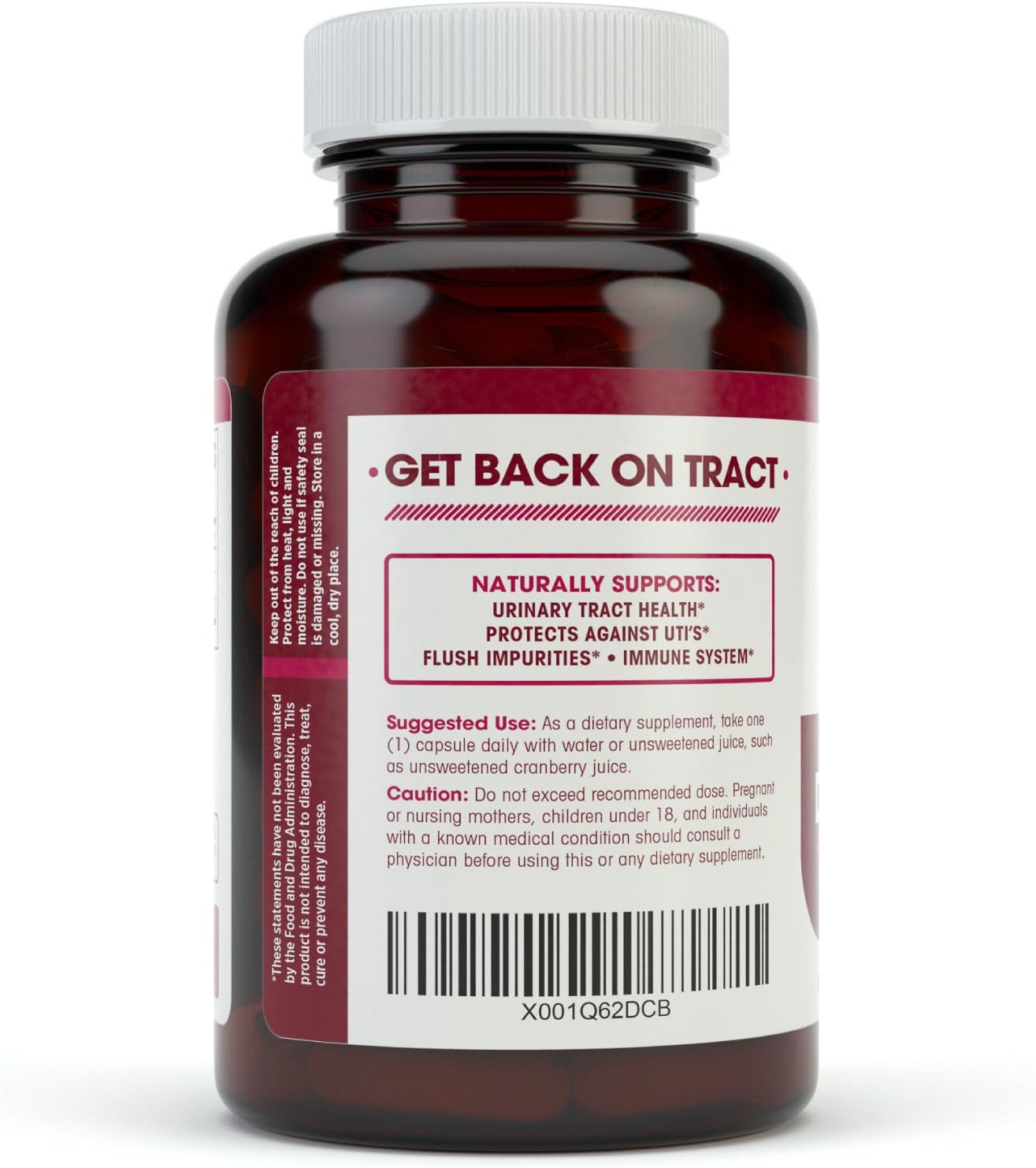 D MANNOSE with Cranberry Extract & Vitamin C - Urinary Tract UT Cleanse & Bladder Health - Protects Against Urinary Tract Infections UTI - Natural Healthy Flush & Detox Impurities | 60 Veg Capsule