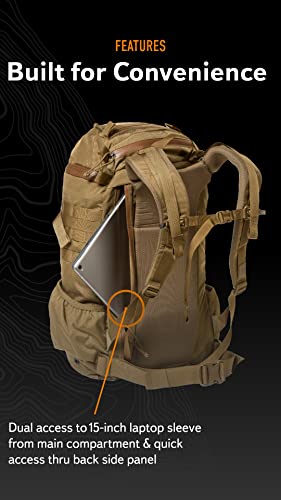 Mystery Ranch 2 Day Backpack - Tactical Daypack Molle Hiking Packs, Foliage, SM/MD