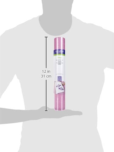 Cricut, Raspberry Fizz Holographic Sparkle Iron-On Sampler, 12