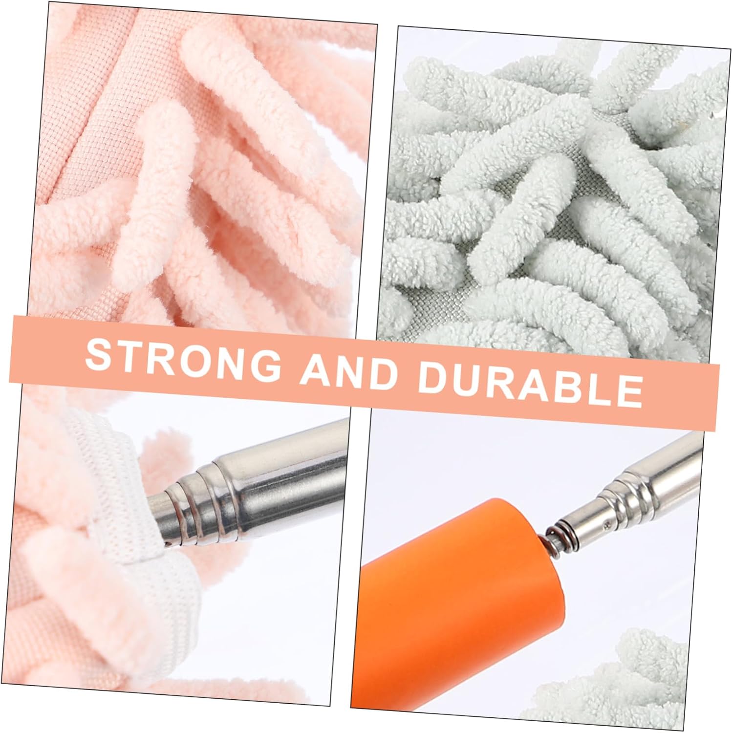 FOMIYES 6 Pcs Telescopic Duster Bendable Dusters Dust Cleaner Hand Duster Car Furniture Cleaning Tool Duster Brush Dust Cleaning Tool Household Duster Dusting Brush Dust Sweeper