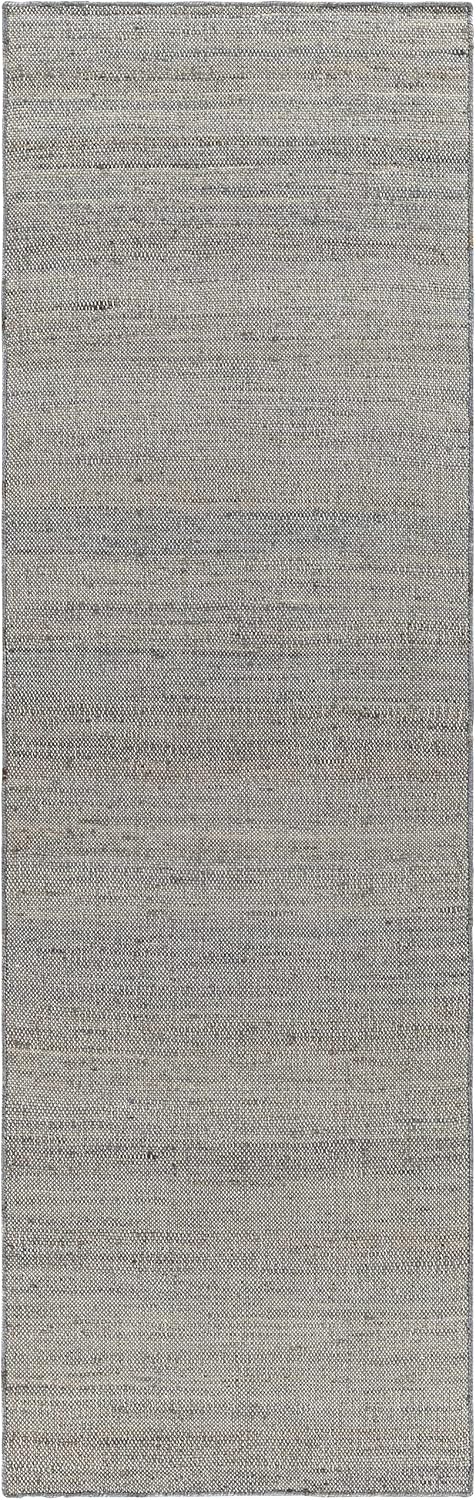 Hauteloom Chermside Natural Fiber Jute Living Room, Bedroom Area Rug - Sea Grass, Rattan Solid Carpet - Gray - 5' x 7'6