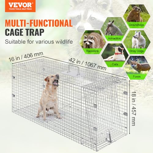 VEVOR Live Animal Cage Trap, 24