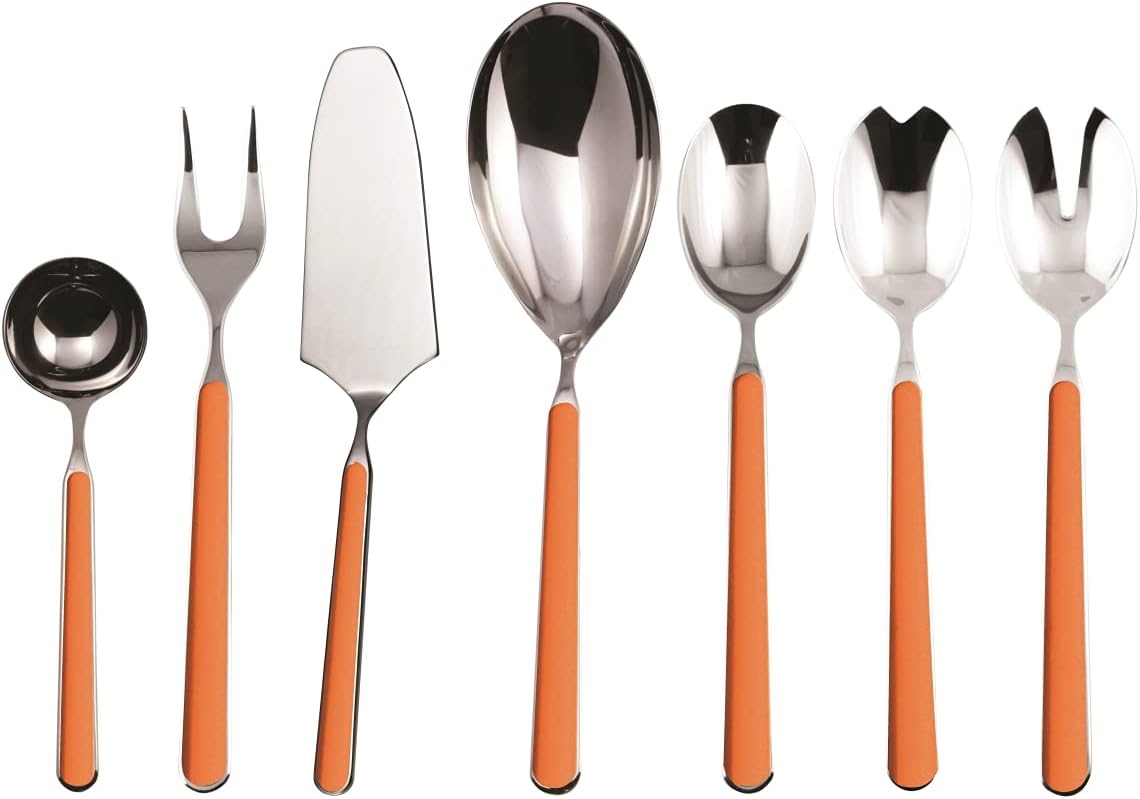 Fantasia Cutlery Set, Carrot - 7 Piece