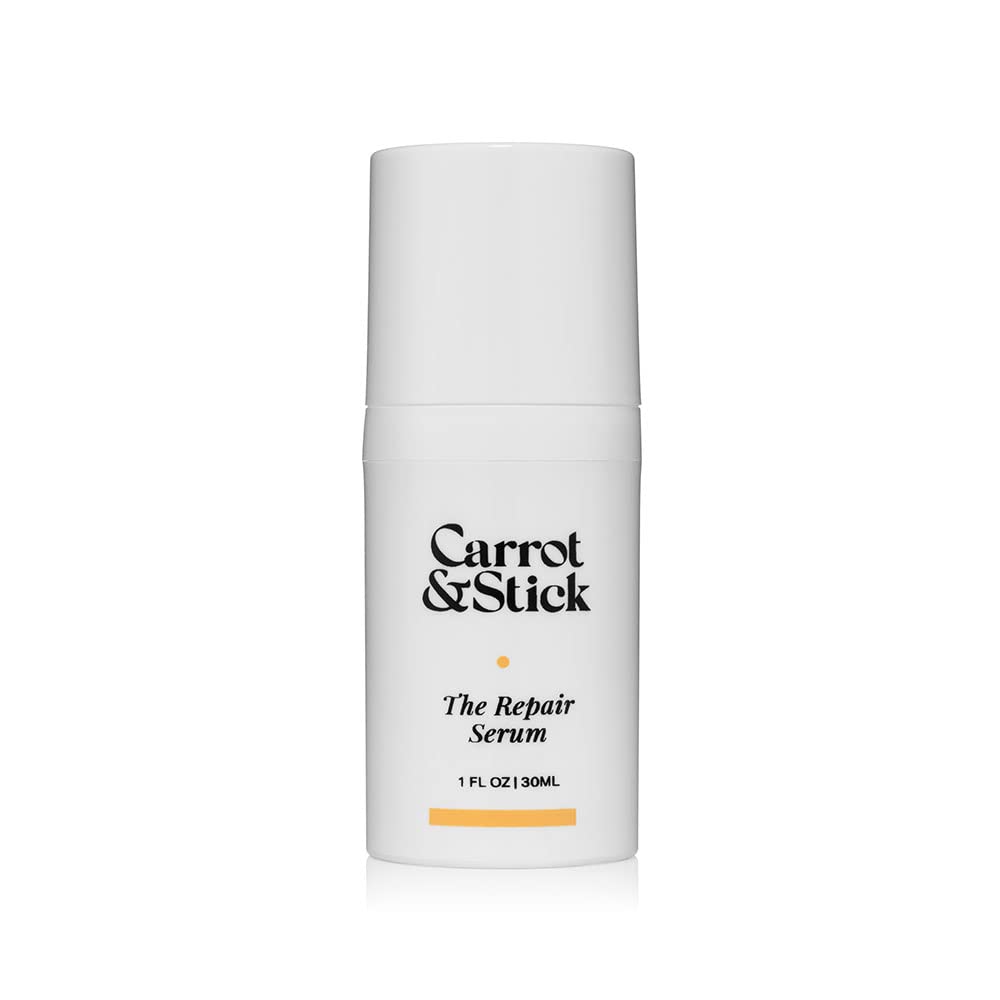 Carrot & Stick The Repair Serum - Skin Revitalizer, Hyaluronic Acid, Vitamin E, Neuropeptides, 1 Fluid Ounce