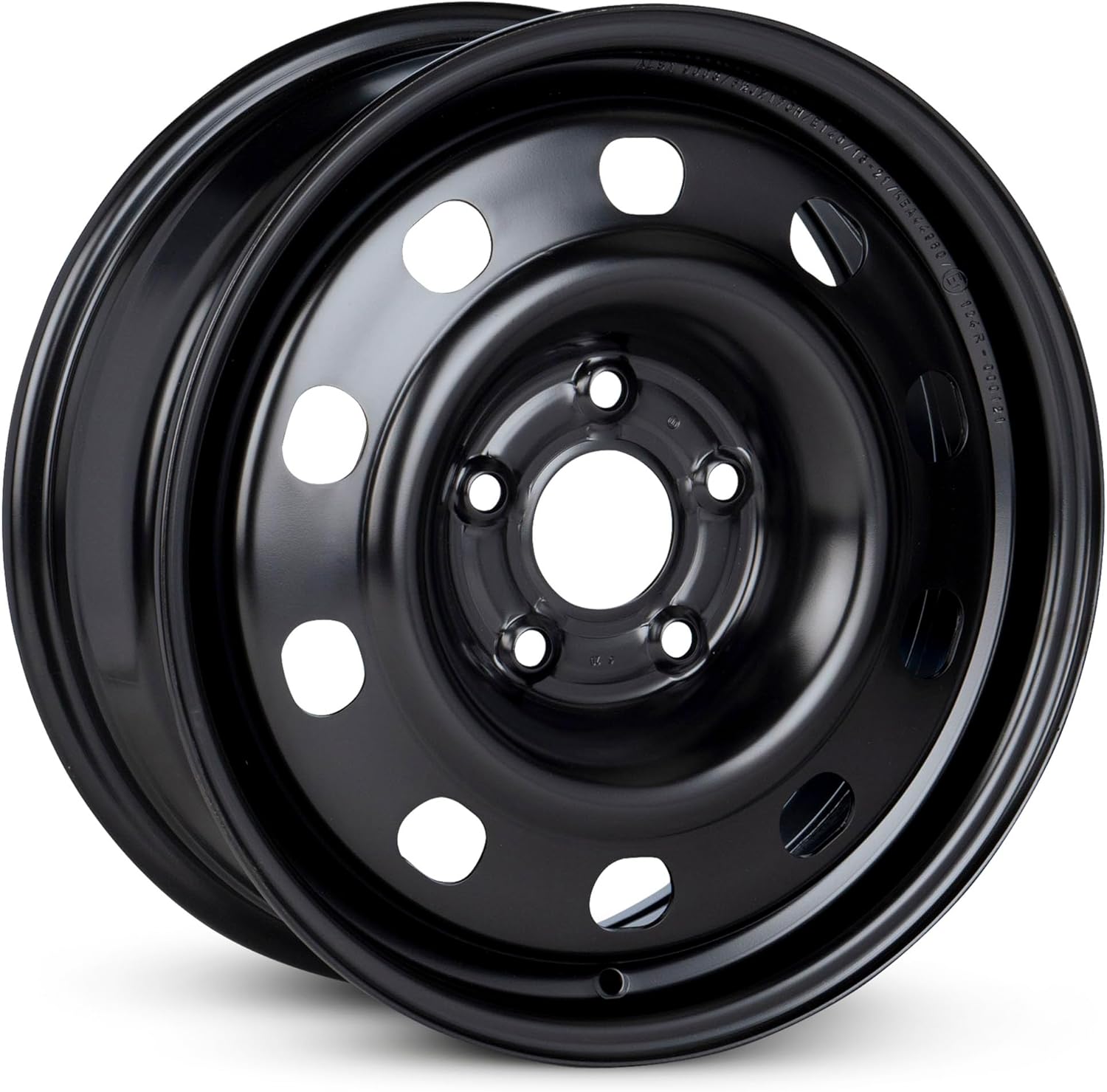 For 2013-2020 Dodge Journey 17 Inch Painted Black Rim - OE Direct Replacement - Road Ready Car Wheel