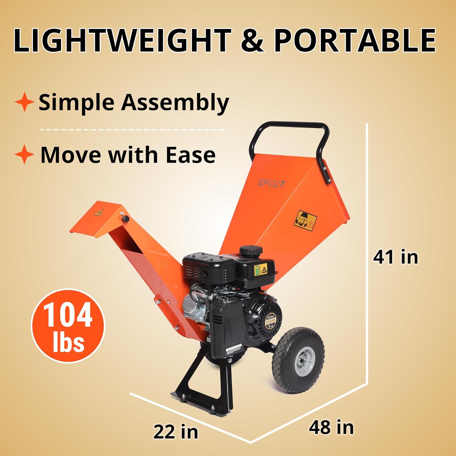 C30 LITE Wood Chipper 15:1 Reduction Ratio R0 Wood Chipper Cutting Roller Design [Bundle Deal]