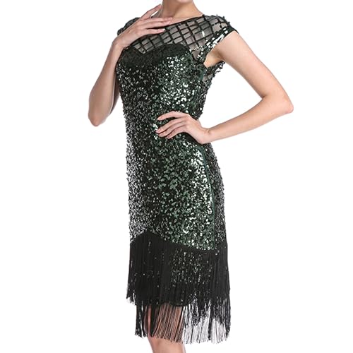 Sequin Dress for Party, Sparkly Glitter Fringe Dress, Women's Club & Night Out Dress, Cocktail Dresses for Women