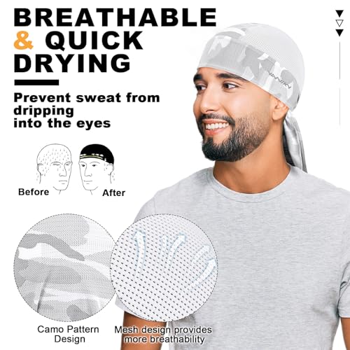 Do Rags Bandana Cap Men Women Sun Protection Quick Drying Cycling Cap Summer Hat