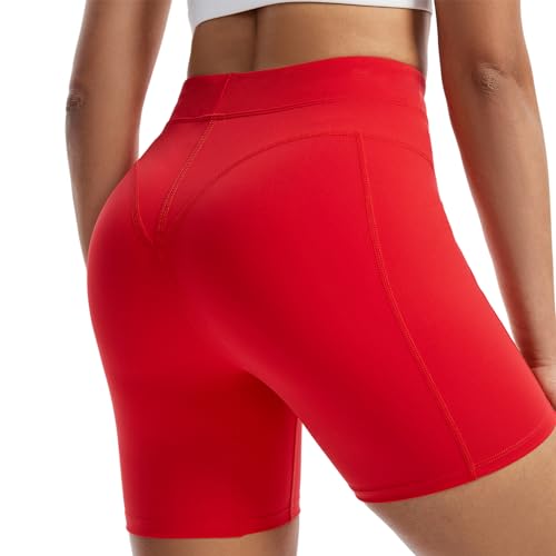 Athletic Shorts for Women Gym Yoga Workout Running Biker Leggings High Waisted Sweat Bottoms Cute Clothes Summer