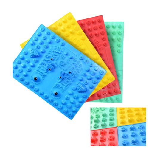 Foot Massage Mat Pad, Acupressure Mat for Feet, Foot Reflexology Massager for Women and Men, Anti-Slip Mat for Heel and Arch Pain (Green)