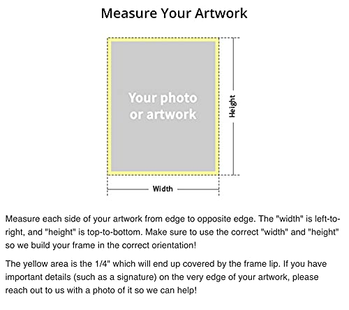 22 x 40 Black Wood Frame (Derby)