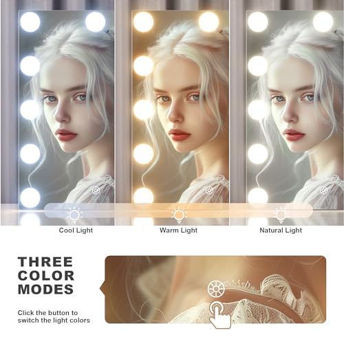 Hasipu Vanity Mirror with Lights, 11