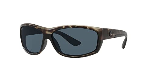 Costa Del Mar Men's Saltbreak Polarized Rectangular Sunglasses