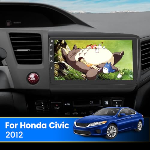 AWESAFE Car Radio Stereo for Honda CRV 2012 2013 2014 2015 2016, Built in Wireless CarPlay Android Auto Touch Screen Radio Support Bluetooth WiFi GPS Navigation Steering Wheel Control