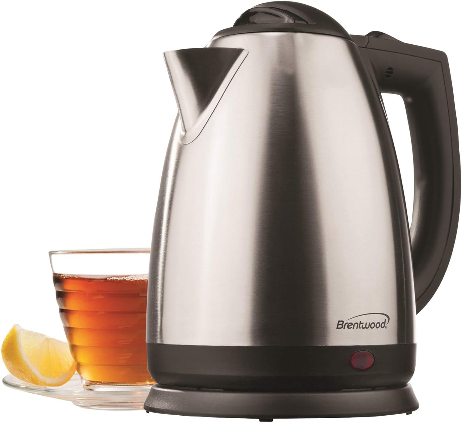 Brentwood KT-1800 2L Stainless Steel Cordless Electric Kettle