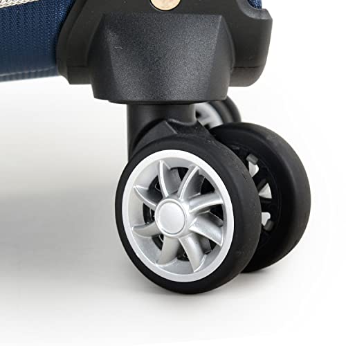 Traveler's Choice Lares Softside Expandable Luggage with Spinner Wheels, Green, 2 Piece Luggage Set