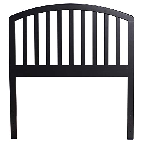 Hillsdale Carolina Headboard, Bed Frame Not Included, Twin, Black