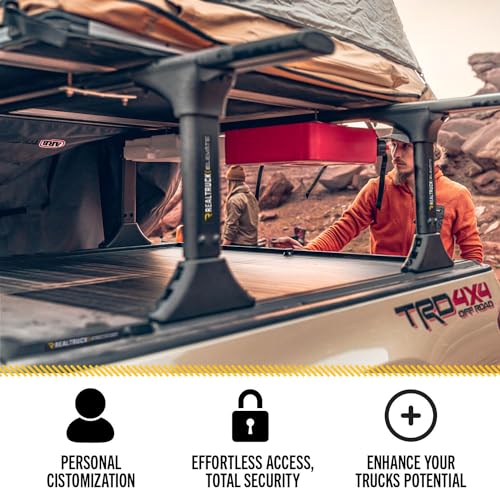 RealTruck Roll-N-Lock M-Series Retractable Truck Bed Tonneau Cover | LG226M | Fits 2020 - 2024 Chevy/GMC Silverado/Sierra 2500/3500HD 6' 10