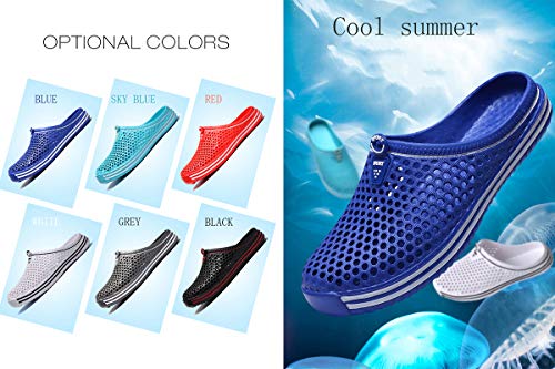 Women Garden Clog Shoes,Men Breathable Slippers Beach Sandals Shower Water Walking Anti-Slip Shoes
