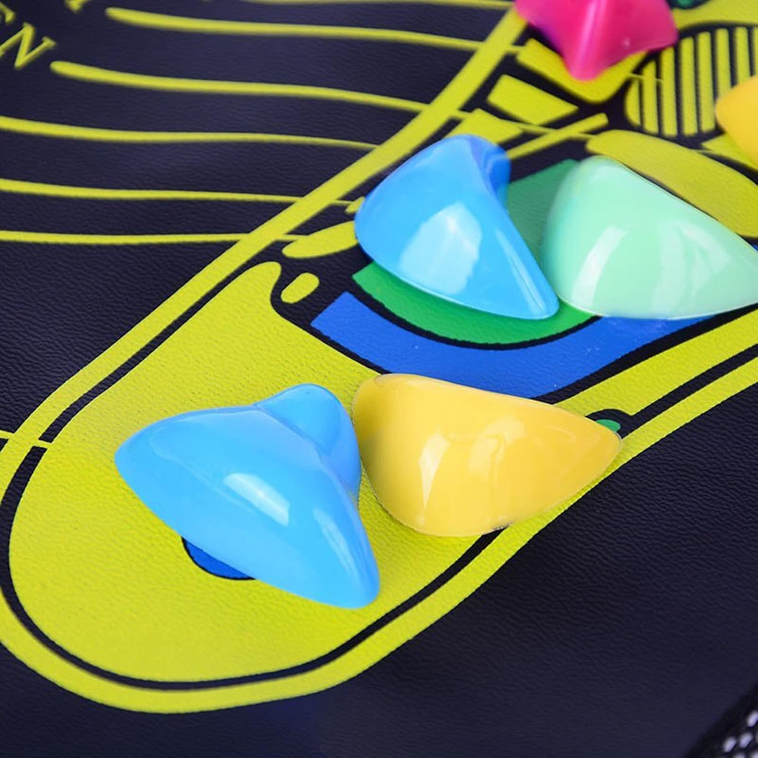 Foot Massage Stone Mat,Reflexology Walk Stone Foot Massager Mat,Acupressure Foot Pad,Foot Circulation Massager