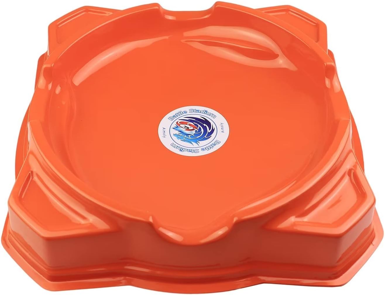 Bey Stadium Battle Arena for Beyblade Burst Battling Tops Game (Orange)