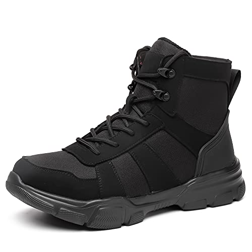 Safety Shoes for Men Women Outdoor Protection Steel Toe Shoes Waterproof Non Slip Resistance Construction Boots