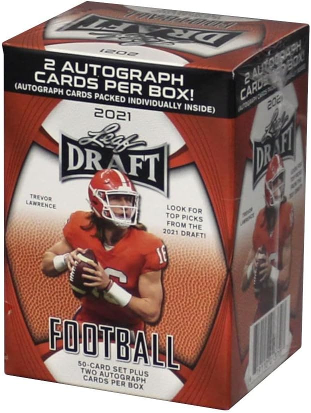 2021 Leaf Draft Football Blaster