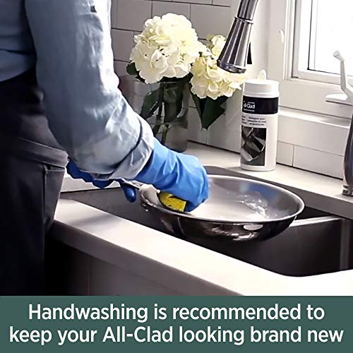 All-Clad D5 5-Ply Brushed Stainless Steel Cookware Set 10 Piece, Induction, Oven Broiler Safe 600F, Kitchen Cooking Set w/ Frying Pans, Sauce Pans, Sauté Pan and Stockpot, Pots and Pans Set, Silver