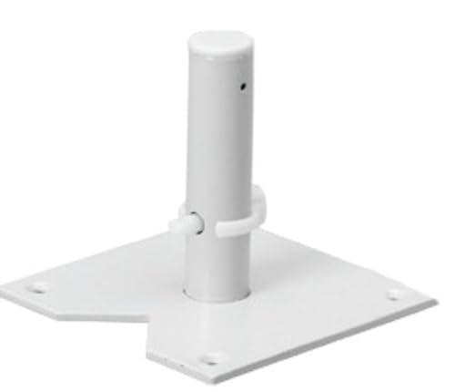 Rev-A-Shelf - LD-2061-24BM-11-1 - 24 in. White Polymer Full Circle Bottom Mount Lazy Susan Single Shelf