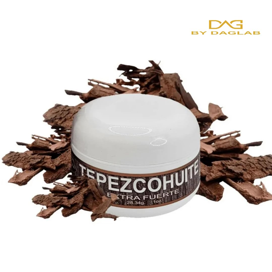 Tepezcohuite Pomada Extra Fuerte (28.34g) - Face & Body Cream with Vitamin E | Intensive Facial & Body Treatment