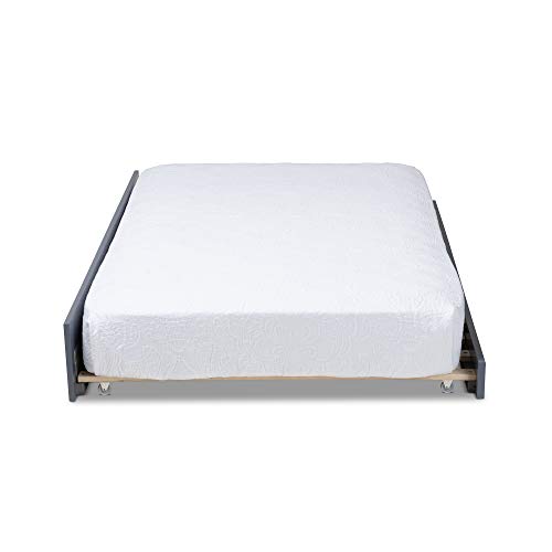 Baxton Studio Trundle, Single, Grey