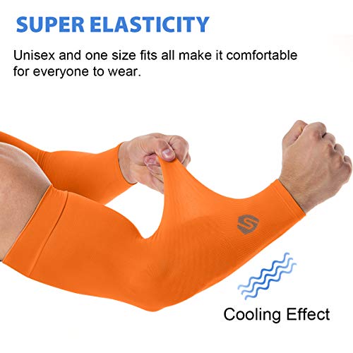 UV Protection Arm Sleeves Men Women Cycling Driving Golfing Running