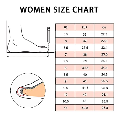 SURRAY Women's Air Running Shoes Walking Tennis Sneakers Non-Slip Athletic Fashion Casual Light Shoes(US5.5-11 B(M)