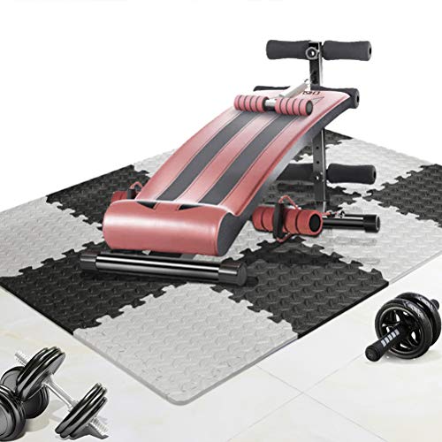 Gym Foam Flooring 12Pcs Flooring Gym Mats and Home Gym Floor Foam Floor Mats Exercise Mat Foam Flooring Tiles Interlocking Floor Mats
