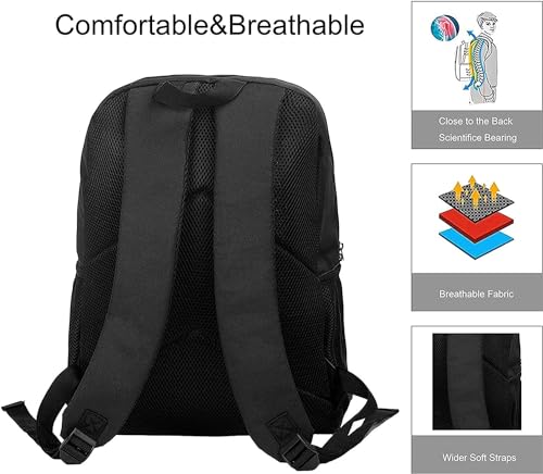 Cars Light.ning M.cqueen Backpack Cute School Backpack Cartoon Back Pack School Book Bag Lightweight Schoolbag With Lunch Bag Box And Pencil Case For Boys Girls Women Men