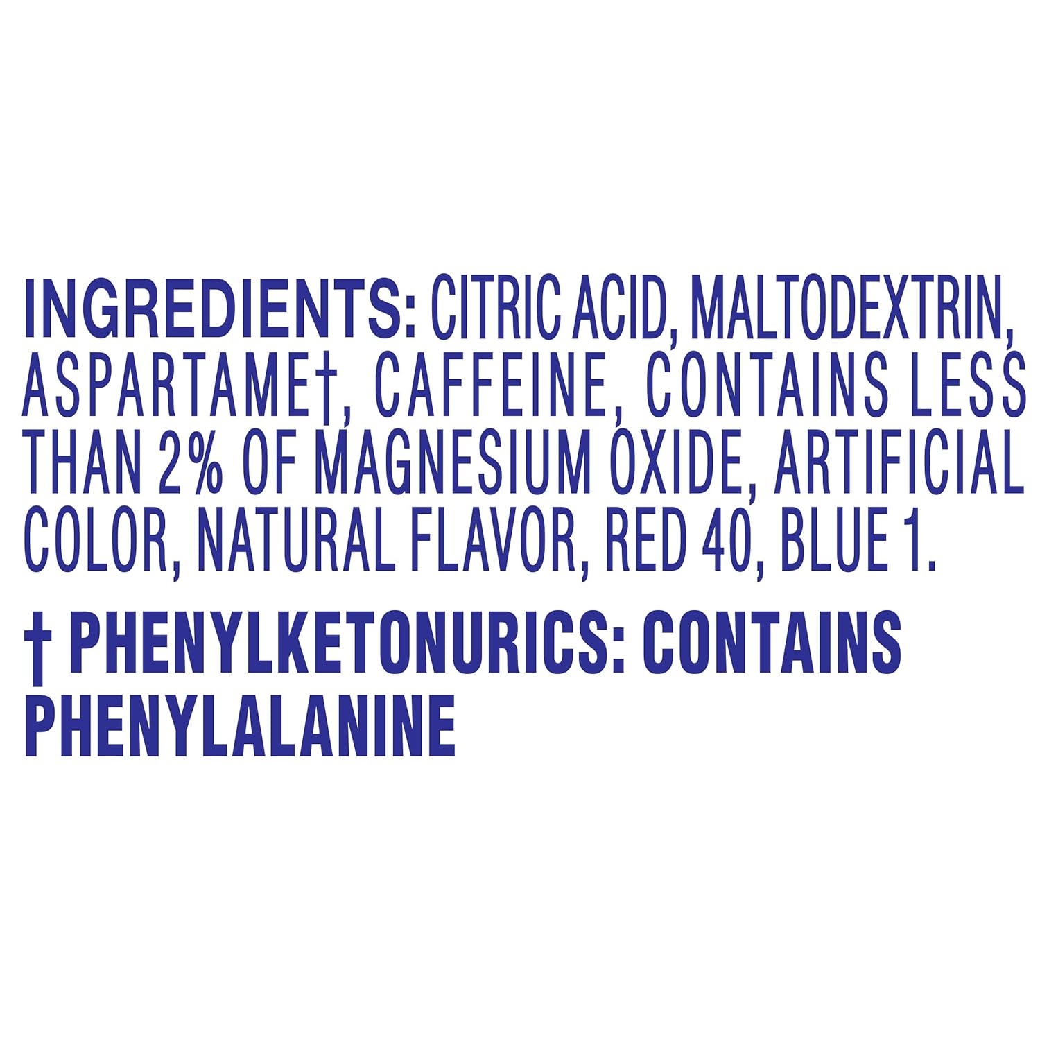 Crystal Light Sugar-Free Energy Grape On-The-Go Powdered Drink Mix 120 Count