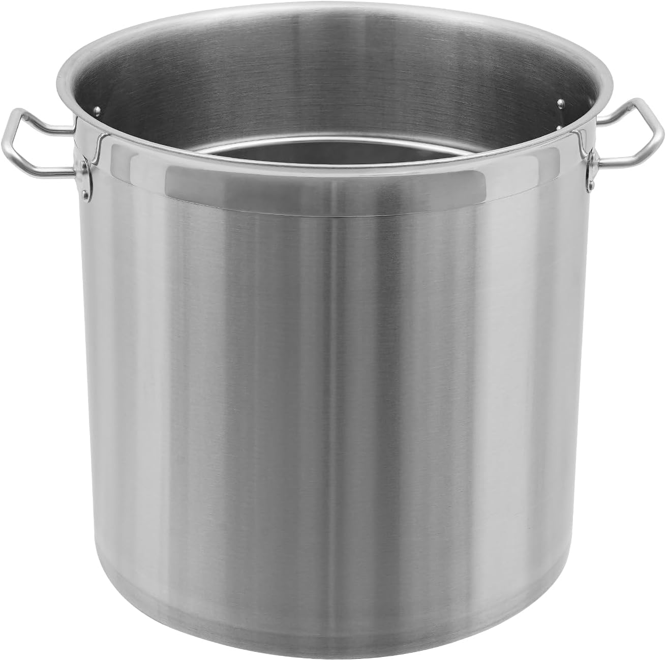 36 Quart Stainless Steel Stock Pot, Seafood Boil Pot with Handle and Lid, Crawfish, Crab, Lobster, Shrimp Boil Stock Pot with Strainer, Turkey Fryer Pot
