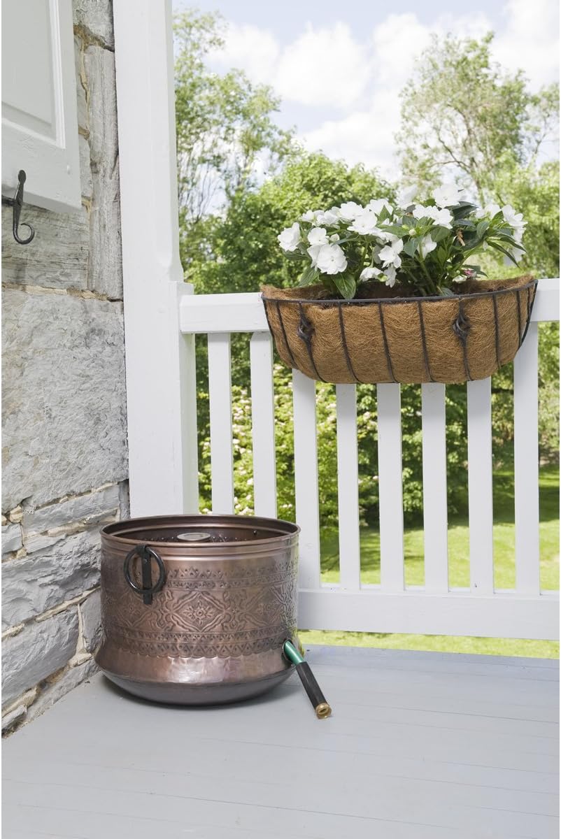 CobraCo Embossed Hose Holder with Bronze Finish HHEIRN