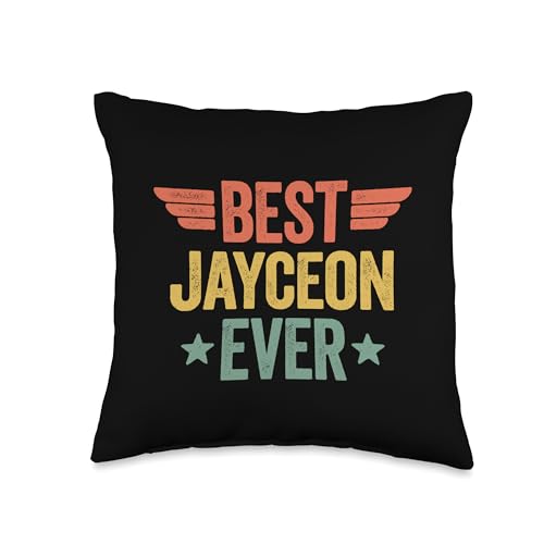 Best Jayceon Ever Throw Pillow, 16x16, Multicolor