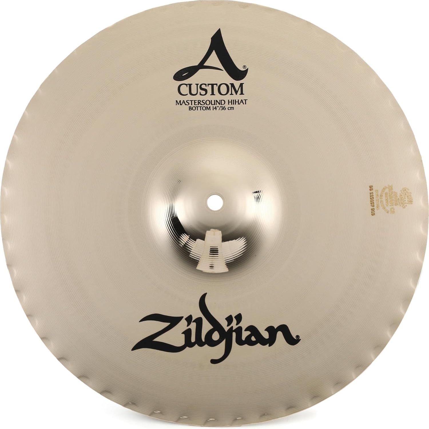Zildjian 14 inch A Custom Mastersound Hi-hat Bottom Cymbal