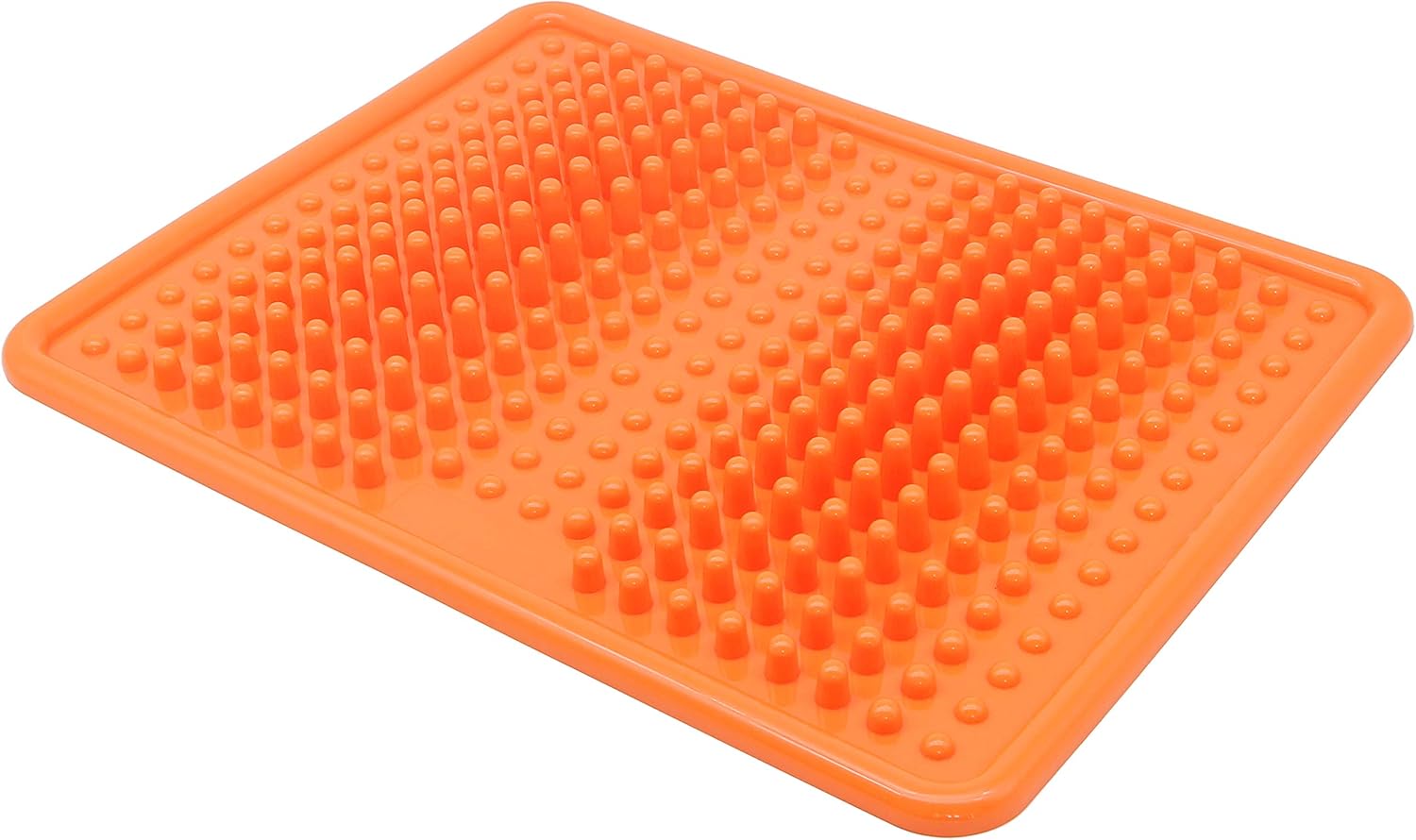Foot Massager Mat, Acupressure Relaxation Reflexology Mat for Plantar Fasciitis, Heel, Arch Pain & Stress (Orange)