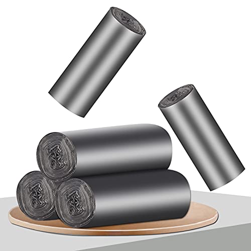 7 to 8 Gallon Trash Bag, Medium Garbage Bags, 30 Liter Black Garbage Bags, 100 Count