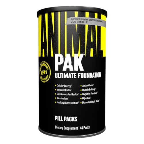 Animal Pak - Convenient All-in-One Vitamin & Supplement Pack - Zinc, Vitamins C, B, D, Amino Acids and More - Sports Nutrition Performance Mulitvitamin for Women & Men - Updated Version - 30 Count