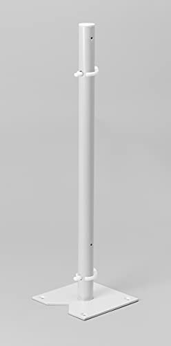 Rev-A-Shelf - LD-2062-24BM-11-1 - 24 in. White Polymer Full Circle Bottom Mount 2-Shelf Lazy Susan Set