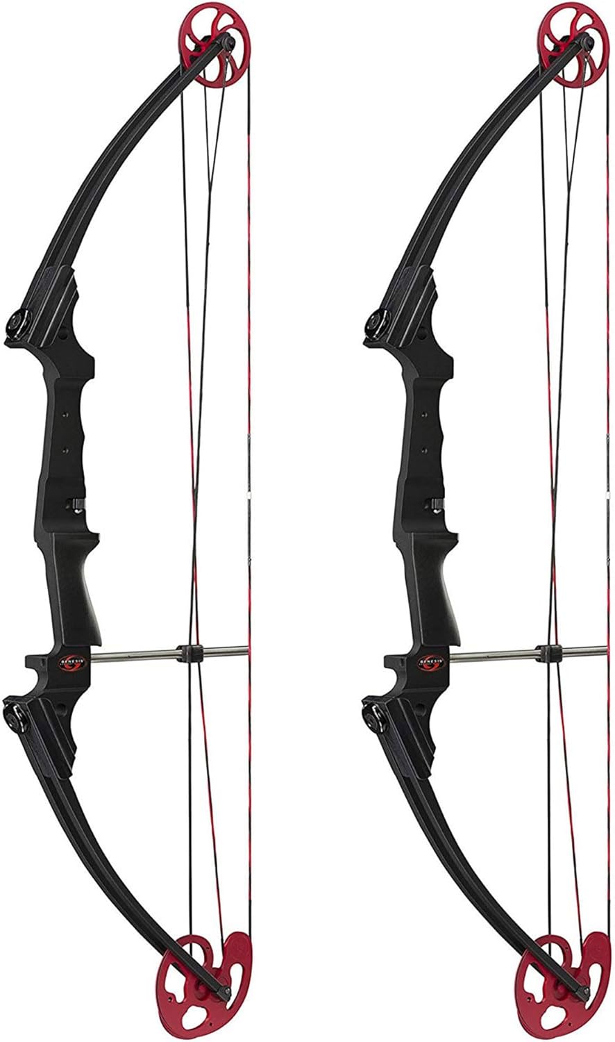 Genesis Archery Compound Bow w/Adjustable Draw Length from 15