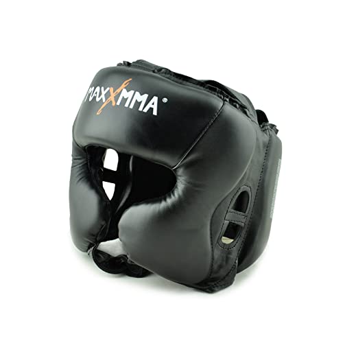 MaxxMMA Headgear L/XL Boxing MMA Training Kickboxing Sparring Karate Taekwondo