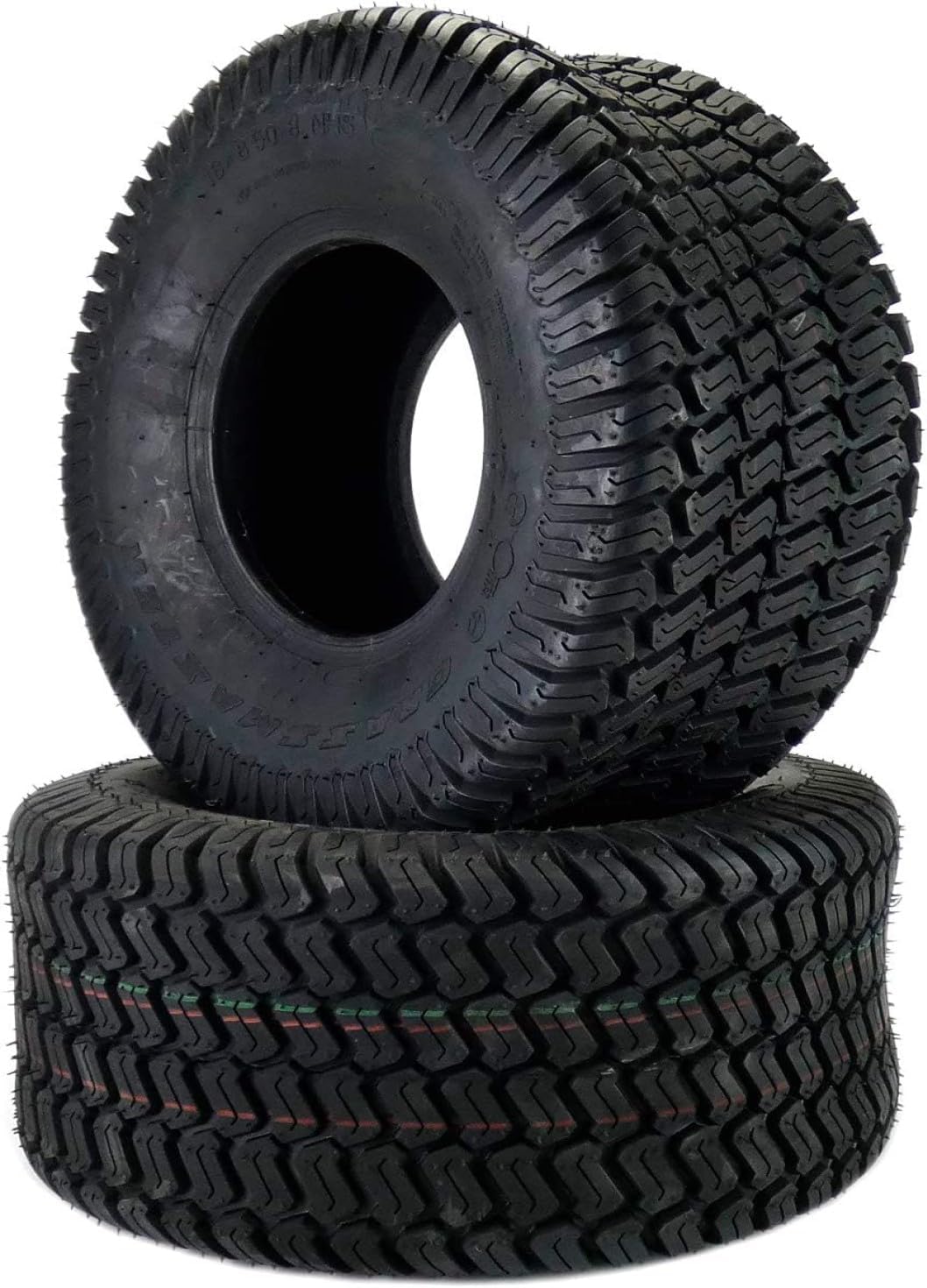 OTR Grassmaster Turf Tire (18x8.50-8 Pair) With TR412 Valve Stems