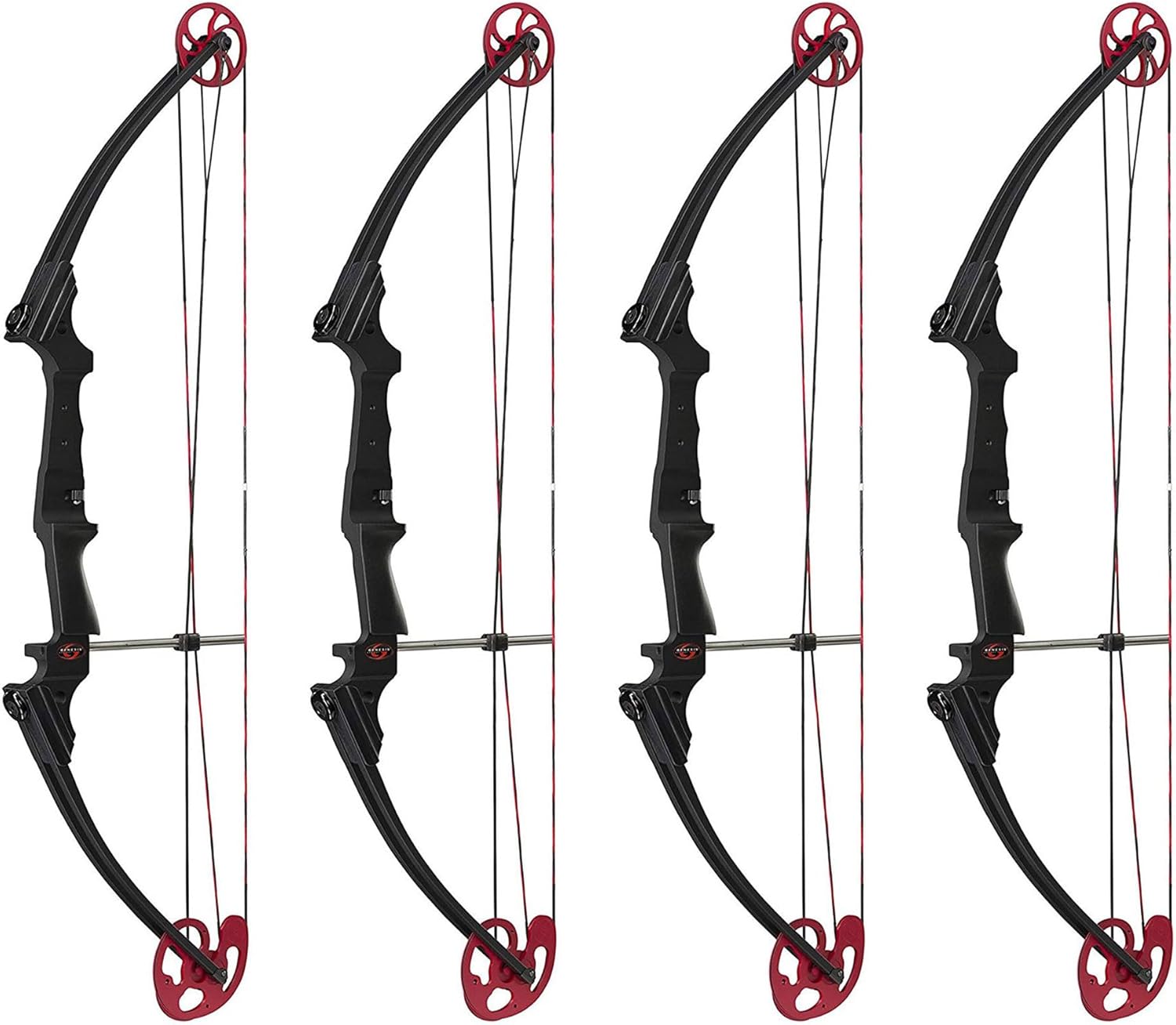 Genesis Archery Compound Bow w/Adjustable Draw Length from 15
