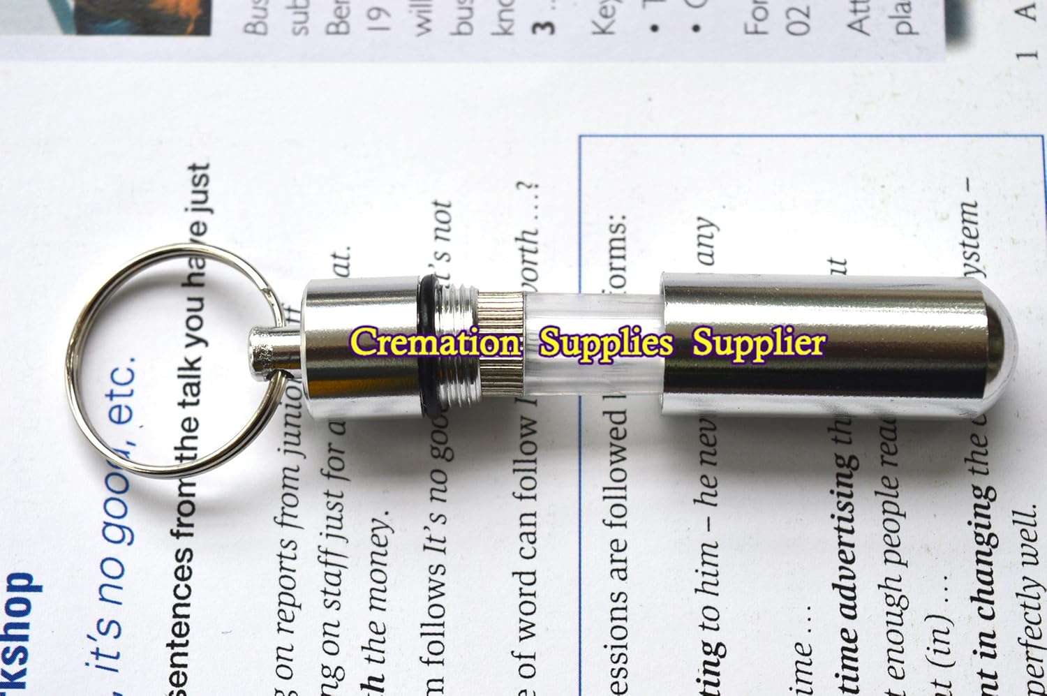 Motorcycle Cremation Silver URN Keychain,Motorcycle Keepsake urn, Ashes Keepsake, Motorcycle Memorial Gift, Bereavement Gift,Motorcycle Cremation Jewelry